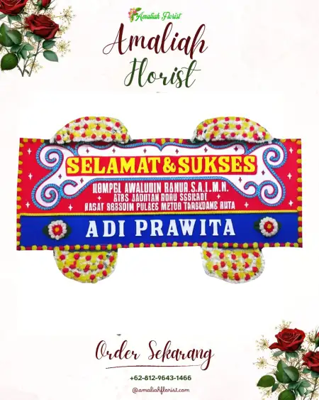 Papan Bunga Ucapan Selamat Sangiang Jaya